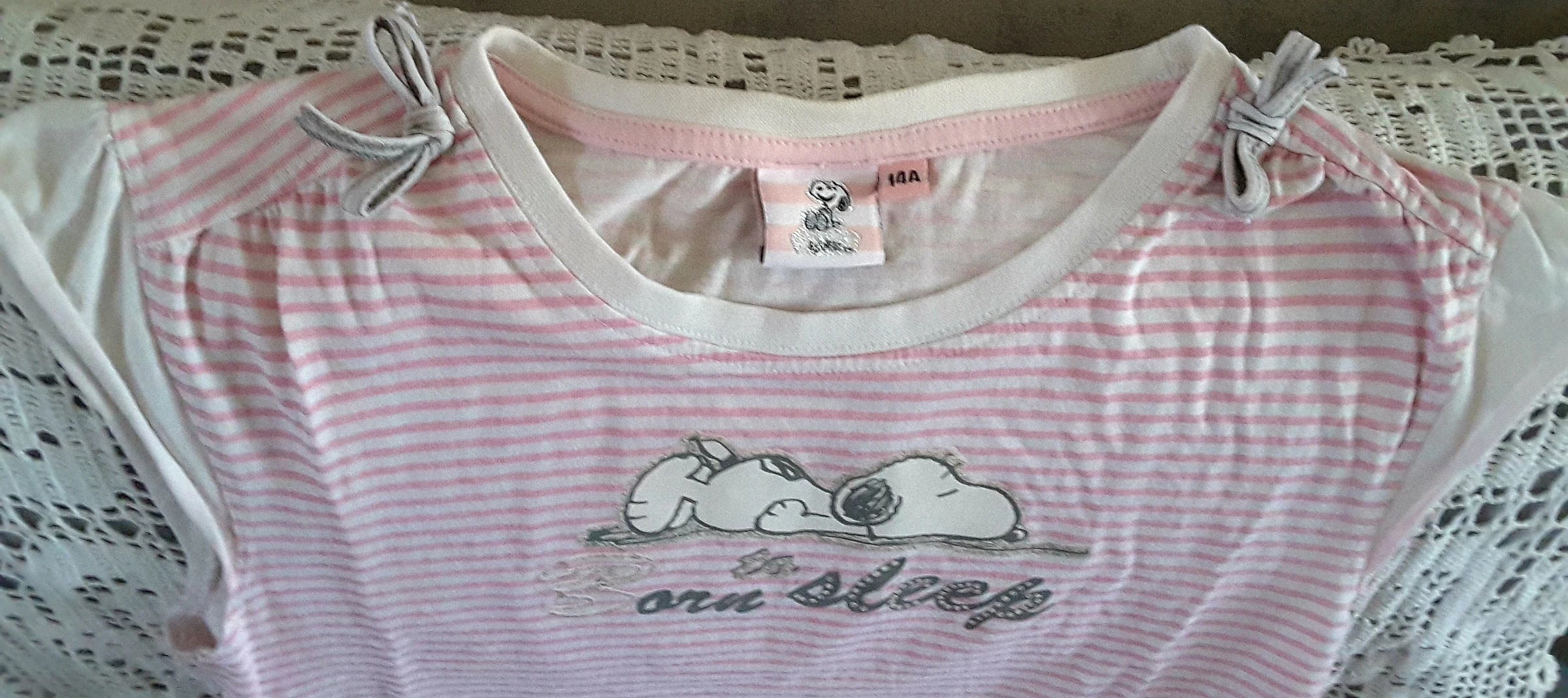 Nightgown - Snoopy Print Tank Top - 14 years – photo 3